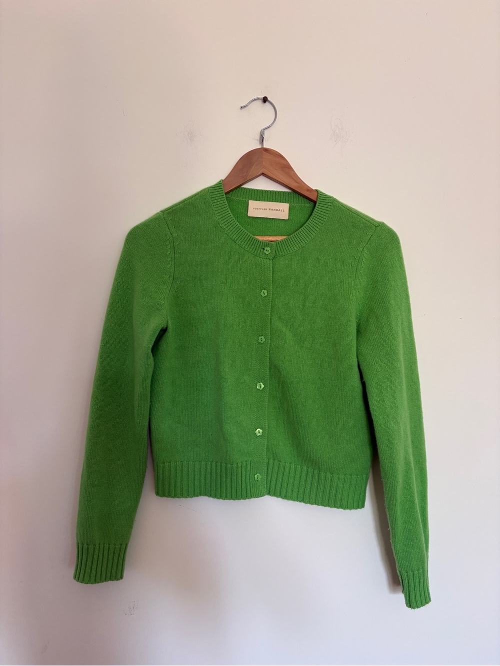 Loeffler Randall Cashmere Cardigan S